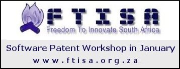 FTISA Software Patent Workshop in January